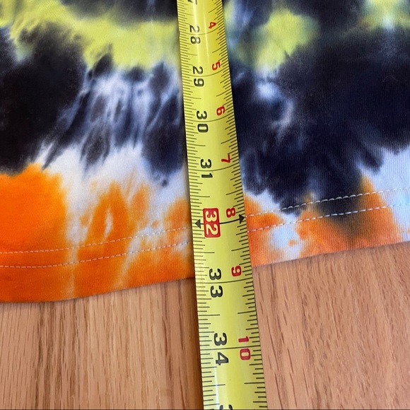 Tie dye Halloween candy corn spiral tshirt unisex 3XL - Picture 5 of 5